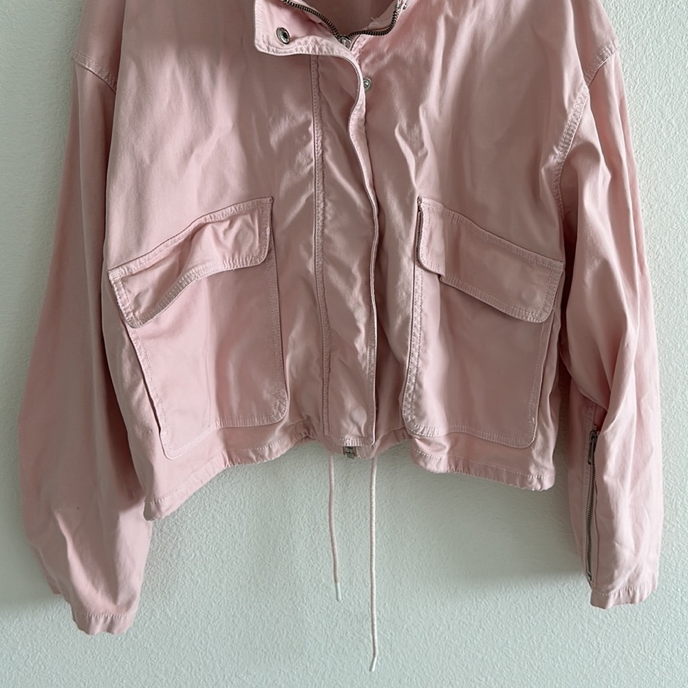 Current/Elliot Infantry Pink Jacket - image 5